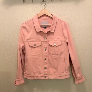 Sanctuary Light Pink Denim Jacket